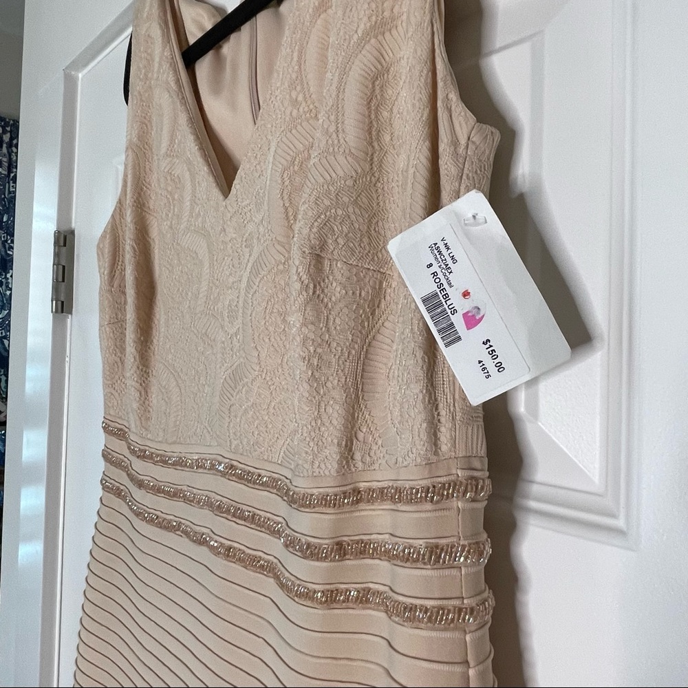 KATHRYN GRACE Rose Blush Formal Mermaid Gown BNWT Women's Size 8 - Picture 6 of 9